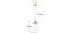 Crystal Ceiling Lamp - Pendant Lamp - Alessia image 7