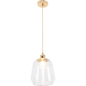 Buy Alessia pendant lamp - Crystal and metal Transparent 59342 - prices