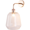 Buy Alessia wall lamp - Crystal and metal Transparent 59343 - prices