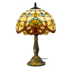 Buy Tiffany table lamp - Crystal Multicolour 59350 at Privatefloor