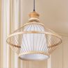Bamboo Ceiling Lamp - Boho Bali Design Pendant Lamp - Amara image 7