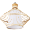 Buy Bamboo Ceiling Lamp - Boho Bali Design Pendant Lamp - Amara Natural wood 59353 at Privatefloor