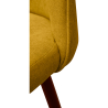 Buy Bar stool Evelyne  Scandinavian Design Premium - 76cm - Dark legs Yellow 59357 in the Europe