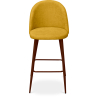Buy Bar stool Evelyne  Scandinavian Design Premium - 76cm - Dark legs Yellow 59357 at Privatefloor