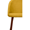 Buy Bar stool Evelyne  Scandinavian Design Premium - 76cm - Dark legs Yellow 59357 - prices