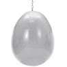 Buy Suspension Eye Chair - Eero Aarnio style - Coloured shell - Fabric Light grey 59352 at Privatefloor