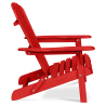 Buy Wooden Outdoor Chair with Armrests - Adirondack Garden Chair - Adirondack Red 59415 in the Europe