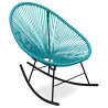 Buy Outdoor Chair - Garden Rocking Chair - Acapulco Black 59411 - in the EU