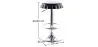 Swivel Barstool - Metal Design - Bottle image 7
