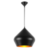 Buy Aluminum Ceiling Lamp - Industrial Design Pendant Lamp - Strong Black 22729 - in the EU
