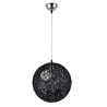 Buy Ceiling Lamp - Ball Design Pendant Lamp - Rope - Wanton Black 22740 - in the EU