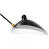 Buy Desk Lamp - Wall Mounted - 2 Arms Black - George Black 58219 at Privatefloor