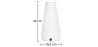 LED Table Lamp - Rechargeable Portable USB Lamp - Cono image 7