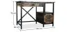 Wooden Desk with Drawers - Industrial Design - Nashville image 7