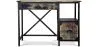 Wooden Desk with Drawers - Industrial Design - Nashville image 7