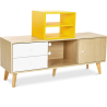 Buy Wooden TV Stand - Scandinavian Design - Daven Yellow 59657 in the Europe