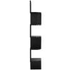 Isabella Scandinavian-style wall shelf with 5 shelves - Wood image 7