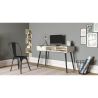 Isabella Scandinavian-style wall shelf with 5 shelves - Wood image 7