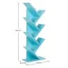 Wooden Bookshelf - Modern Design - Bluey image 7