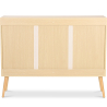 Buy Scandinavian style bicolour sideboard - Wood Natural wood 59652 with a guarantee
