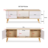 Buy TV unit sideboard Gigi - Wood Natural wood 59653 - in the EU