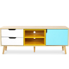 Buy TV unit sideboard Axe - Wood Multicolour 59718 - in the EU