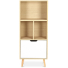 Buy Wooden Sideboard - Scandinavian Design - 4 compartments - Roin Natural wood 59647 - in the EU
