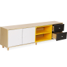 Buy Wooden TV Stand - Scandinavian Design - Bena Multicolour 59661 at Privatefloor