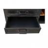Buy Rivage industrial TV cabinet - Wood and metal Black 59285 home delivery