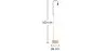 Marble Base Floor Lamp - Living Room Lamp - Carlo image 7