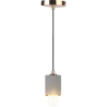 Buy Felippo hanging lamp - Metal and concrete Gold 59582 - prices