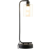 Buy Giulio desk lamp - Metal and glass Black 59583 at Privatefloor
