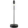 Buy Giulio desk lamp - Metal and glass Black 59583 - prices