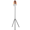 Buy Cavalletta floor lamp - Metal Chrome Pink Gold 59589 - prices