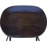 Bar Stool - Industrial Design - Wood & Metal - 66 cm - Adriel image 7
