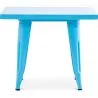Square Children's Table - Industrial - Metal - 60cm - Stylix image 7