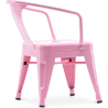 Buy Children's Chair with Armrests - Children's Chair Industrial Design - Steel - Stylix Pink 59684 Home delivery