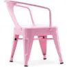 Children's Chair with Armrests - Children's Chair Industrial Design - Steel - Stylix image 7