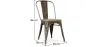 Dining Chair - Industrial Design - Wood and Steel - Stylix image 7