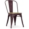 Dining Chair - Industrial Design - Wood and Steel - Stylix image 7