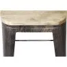 Industrial Design Bar Stool - Steel & Wood - 76cm - Stylix image 7