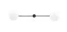 Glass Ball Ceiling Lamp - 2-Arm Pendant Lamp - Josephine image 7