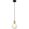 Buy Nellie Hanging Lamp - Metal and Glass Transparent 59662 - prices