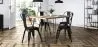 Steel Dining Chair - Industrial Design - Stylix image 7