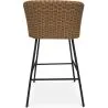 Rattan Stool with Armrests - Boho Bali Design - Ishita image 7