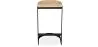 Industrial Design Bar Stool - Wood & Metal - 60cm - Lia image 7