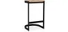 Industrial Design Bar Stool - Wood & Metal - 60cm - Lia image 7