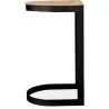 Industrial Design Bar Stool - Wood & Metal - 60cm - Lia image 7