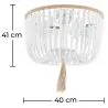 Wooden Ball Ceiling Lamp - Boho Bali Style Plafond - Kanda image 7