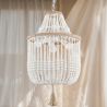Wooden Ball Ceiling Lamp - Boho Bali Style Pendant Lamp - Lawan image 7